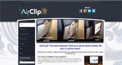 Desktop Screenshot of airclipz.com
