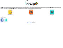 Tablet Screenshot of airclipz.com